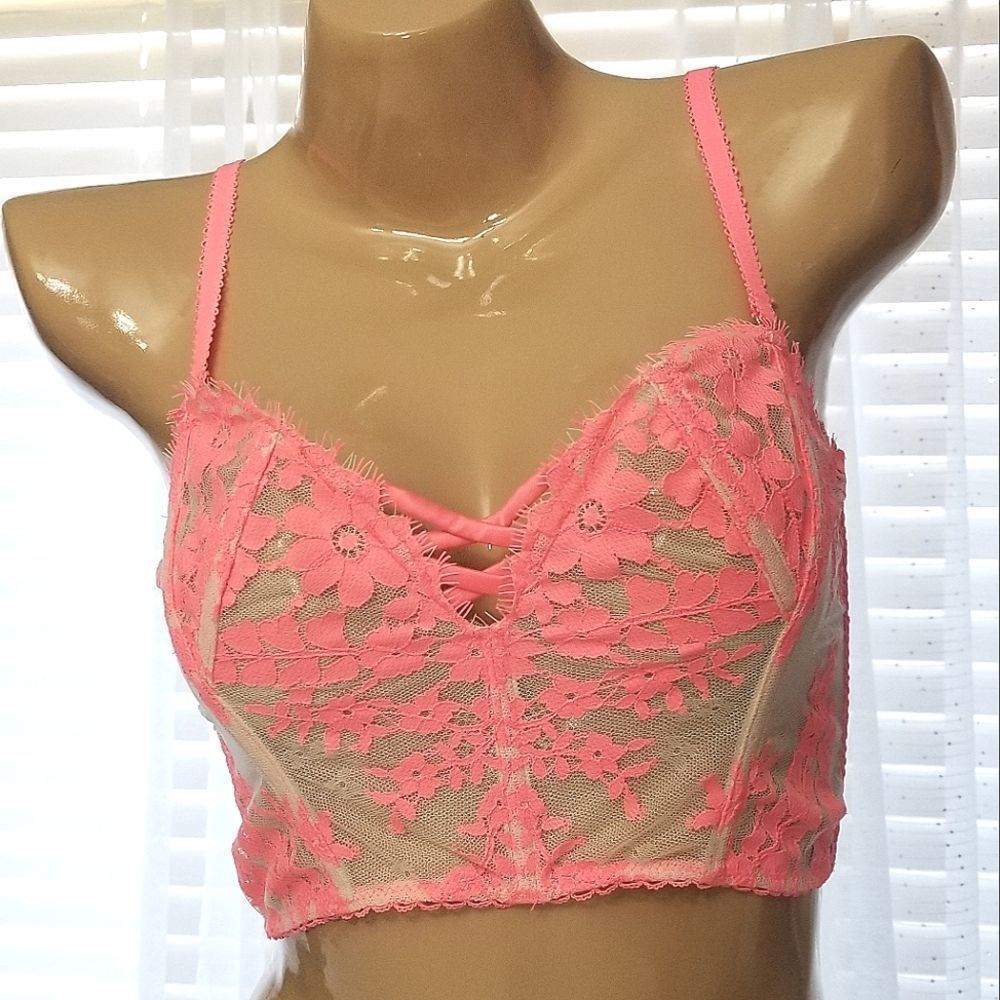 Victoria's Secret Pink Lace Bralette